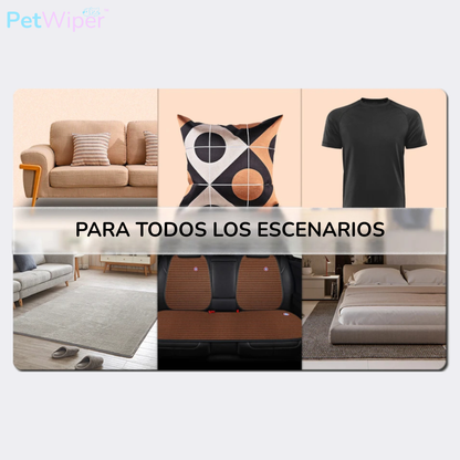 Cepillo quita pelos PetWiper™ - Limpieza rápida y sin recambios
